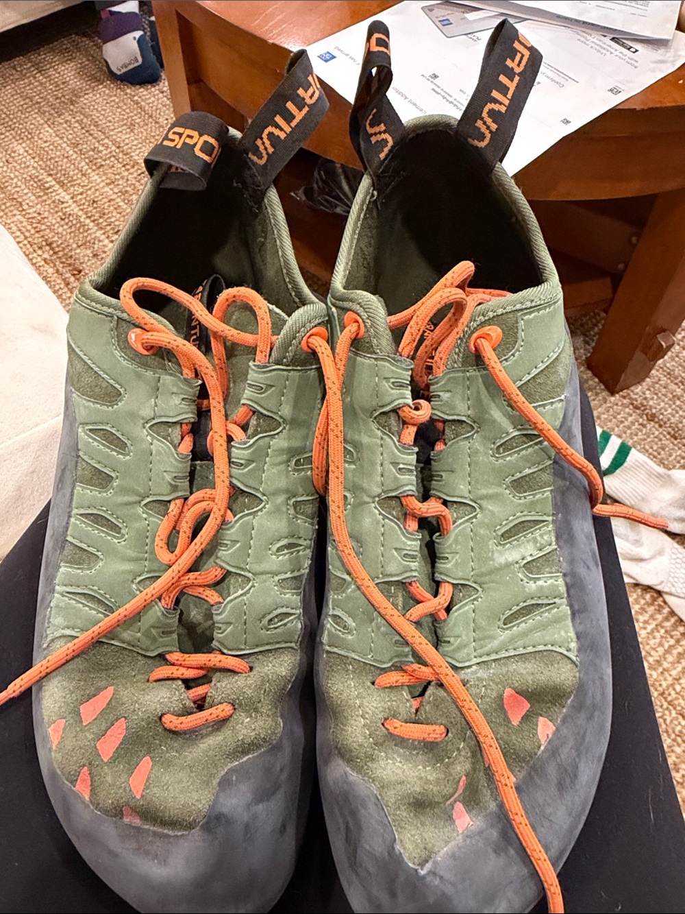 Men’s La Sportiva climbing shoes - Tarantulace Climbing Shoe size 12.5